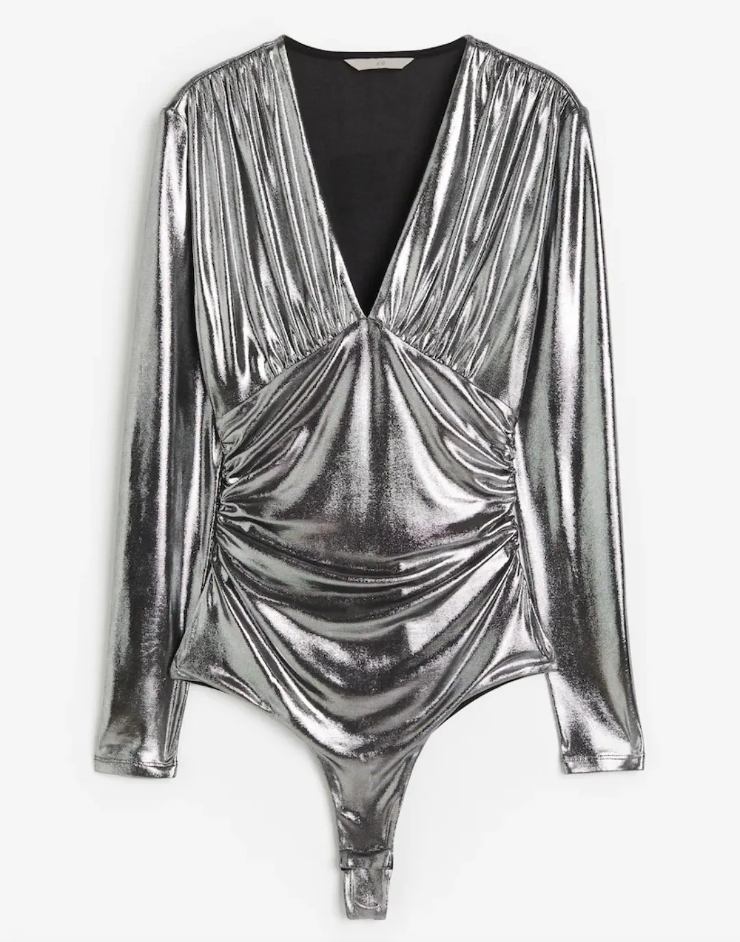 Body plateado H&M