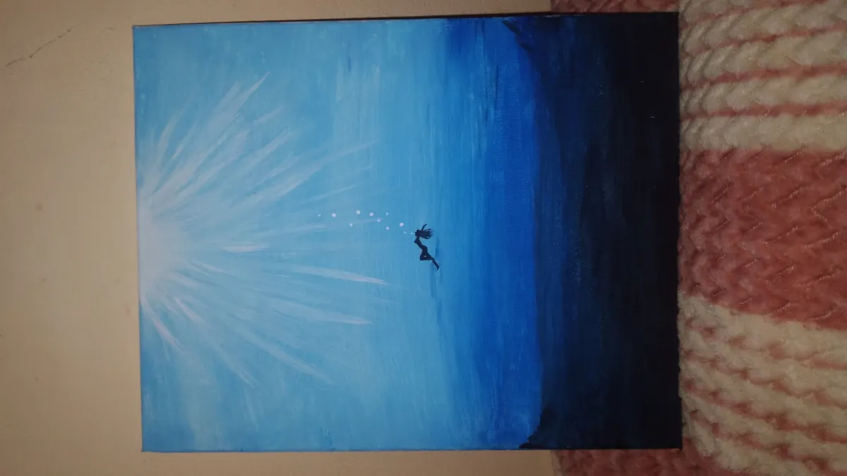 Cuadro "Body and sea"